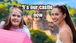 @ailaughatmyownjokes and I took over a castle (it‘s ours now)