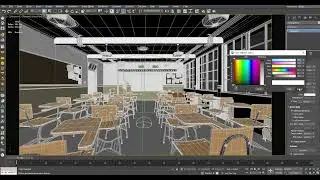 Vray Interior Lighting Tutorial - V-Ray 6 for 3ds Max