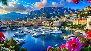 MONTE CARLO, MONACO - THE MOST BEAUTIFUL DESTINATIONS IN THE WORLD - THE MOST BEAUTIFUL PLACES 4K
