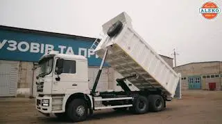 Самосвальный кузов "Совок" на авто SHACMAN (19.5 кубов)