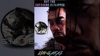 GHOST Of Tsushima Ryuzo Meets Jin Sakai #ghostoftsushima #ps5 #pc #gaming #gamingshorts #ps4 #japan