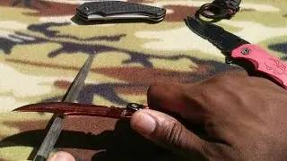 Knife sharpening for beginners!
