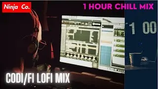 Chill lo-fi beats & VJ loop to code/study to morning/midnight 1hr mixtape | Ninja Programmer Co. 🔴