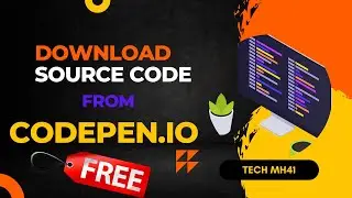 How To Download Code From Codepen Website New Video 2023 