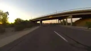 Bird commits suicide on my helmet