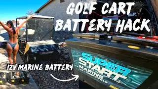 Cheap Golf Cart Batteries 12v Budget Golf Cart Repair & Battery Maintenance Ep59