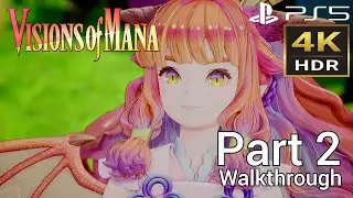 [Walkthrough Part 2] Visions of Mana (Japanese Voice) PS5 4K HDR