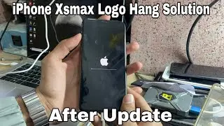 iPhone Xs Max Logo Hang Solution | Logo Hang After Software Update Solution