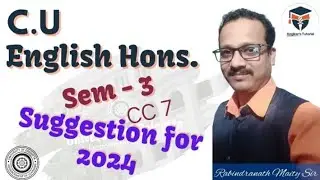 100 %  Suggestion for 2024 for Calcutta University Eng Hons Sem-3,CC 7@AngikarTutorial-qp4go