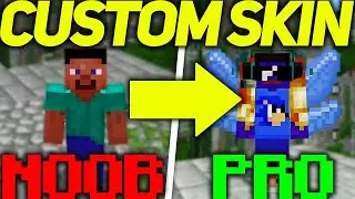 Easiest way to Make Custom Skins on Minecraft Bedrock! (Console/Mobile/PC)
