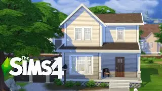 Relaxing Suburban Build w/ No Talking | The Sims 4 Speed Build