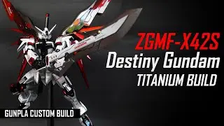 CUSTOM BUILD GUNPLA - MG GUNDAM DESTINY