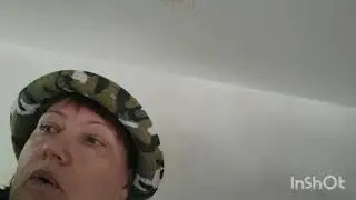 Как шпаклевать стеклохолст на потолке.