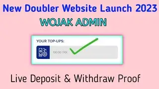 wojakminer.com Best Doubler Website Launch | WOJAK ADMIN | Trx Doubler Sites 2023