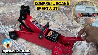 COMPREI o FAMOSO JACARÉ SPARTA - Macaco Hidráulico de 180,00$ - Vale a pena?