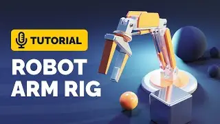 Robotic Arm Rig Tutorial in Blender 3.3 | Polygon Runway