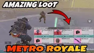AMAZING LOOT - PUBG METRO ROYALE CHAPTER 18