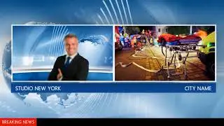 Broadcast Design Evening News   After Effects Template
