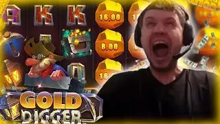 ВСЕ бонуски Папича в Gold Digger 🧈 за всё время!