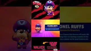 Bs | Colonel Ruffs Unlocked ❤️ #Shorts Brawl Stars