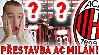 NESKUTEČNÉ POSILY! 😱 PŘESTAVBA AC MILAN (1. díl) [EXPERIMENT #7] 🔥