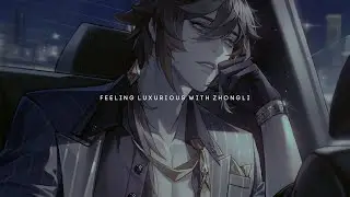 ✧˚｡⋆ feeling luxurious with Zhongli ♡;  ─a slowed playlist + sfx