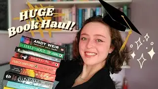 I graduated so I bought books about it (£100 Book Haul) || thepretentiouspoet