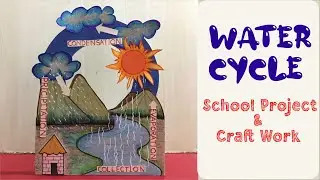 Water Cycle | School Project | Art And Craft | Jal Chakra