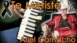 Te metiste - Ariel Camacho Acordeon de teclas
