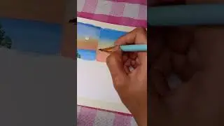 lukis sunset part 03