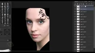 [HD] Vector portrait in photoshop cs6 _ photo effects tutorial