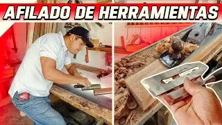 Así afilo mis herramientas de Carpintería #elmueblemoderno