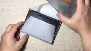 Документница из натуральной кожи. Ручная работа.