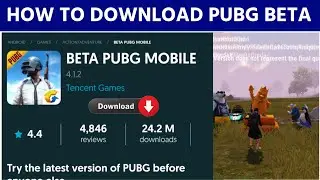 How to Download PUBG Beta Version? PUBG beta kaise download Karein? 