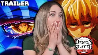 IT'S ABOUT TO GO DOWN! 🔥 DEMON SLAYER: Kimetsu no Yaiba INFINITY CASTLE - Official Trailer REACTION