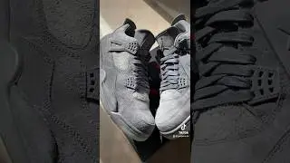 Jordan 4 Kaws🩶🩶🩶