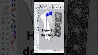 How Curve any surface #sketchup #sketchupvray #architecturestyle