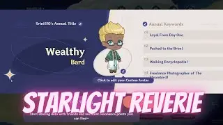 Starlight Reverie 4th Anniversary Web Event Genshin Impact