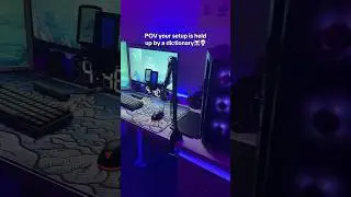 Bros setup is about to fall apart💀💀 || #setup#gamingsetup