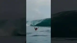 Not every single wave gets ridden during any great session at a wave like Teahupoo 