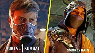 Mortal Kombat 1 Gameplay ESPECTACULAR SMOKE Y RAIN
