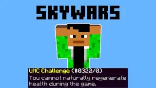 Skywars, but I Can't Heal Naturally