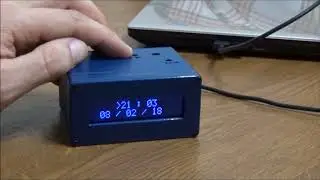 Arduino Digital Clock with Alarm (custom PCB)