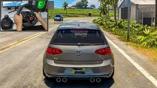 Volkswagen Golf GTI - The Crew Motorfest - Steering Wheel + Shifter Gameplay