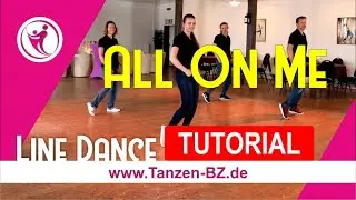 All on Me - Line Dance Tutorial - Erklärvideo auf deutsch