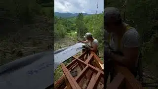 Гидроизоляция ПОД обрешёткой! #обрешотка#обрешетка#кровля