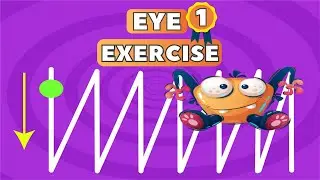 Up Down Zig Zag  - Level 1 |  Eye Exercises For Speed Reading