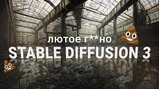 STABLE DIFFUSION 3: первые впечатления | Такого д***ма я не ожидал 😱💩