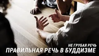 Не грубая речь. Правильная речь в буддизме. Благородный восьмеричный путь Будды. Практика буддизма.