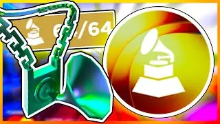 📢[ИВЕНТ] ВСЕ 64 ГРАММОФОНА и GRAMMY Chain БЕСПЛАТНО, Get All The Grammys | РОБЛОКС | 